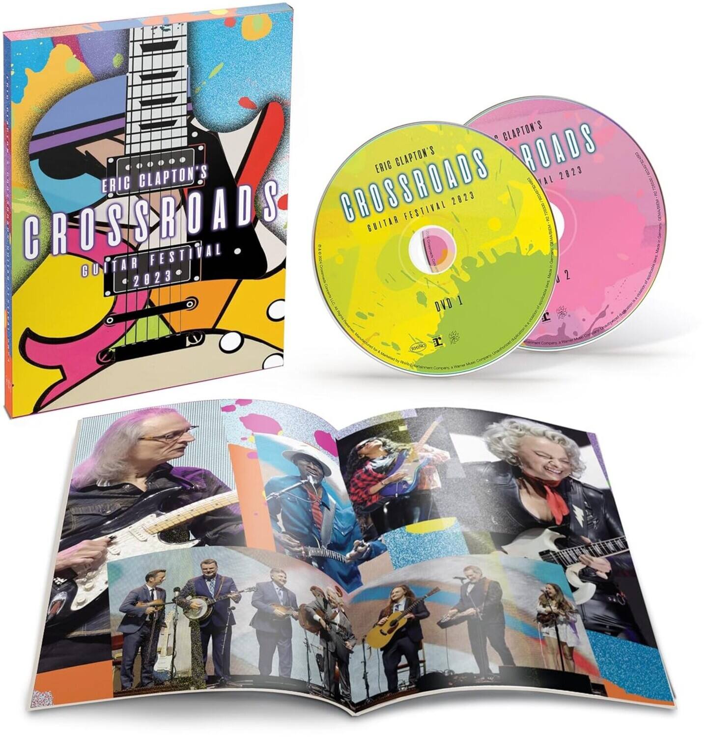 Eric Clapton - Eric Clapton's Crossroads Guitar Festival 2023  - DVD