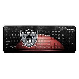 Keyscaper - Oakland Raiders Legendary Design Wireless Keyboard - Multicolor