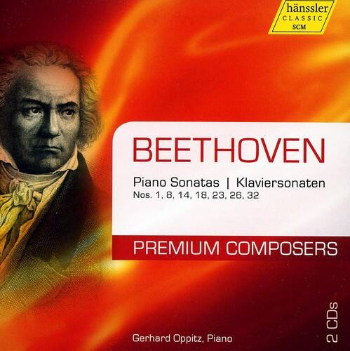 hanssler CLASSIC SCM

BEETHOVEN  
Piano Sonatas | Klavierstonden  
Nos. 1, 8, 14, 18, 23, 26, 32

PREMIUM COMPOSERS

Gerhard Oppitz, Piano

2 CDs