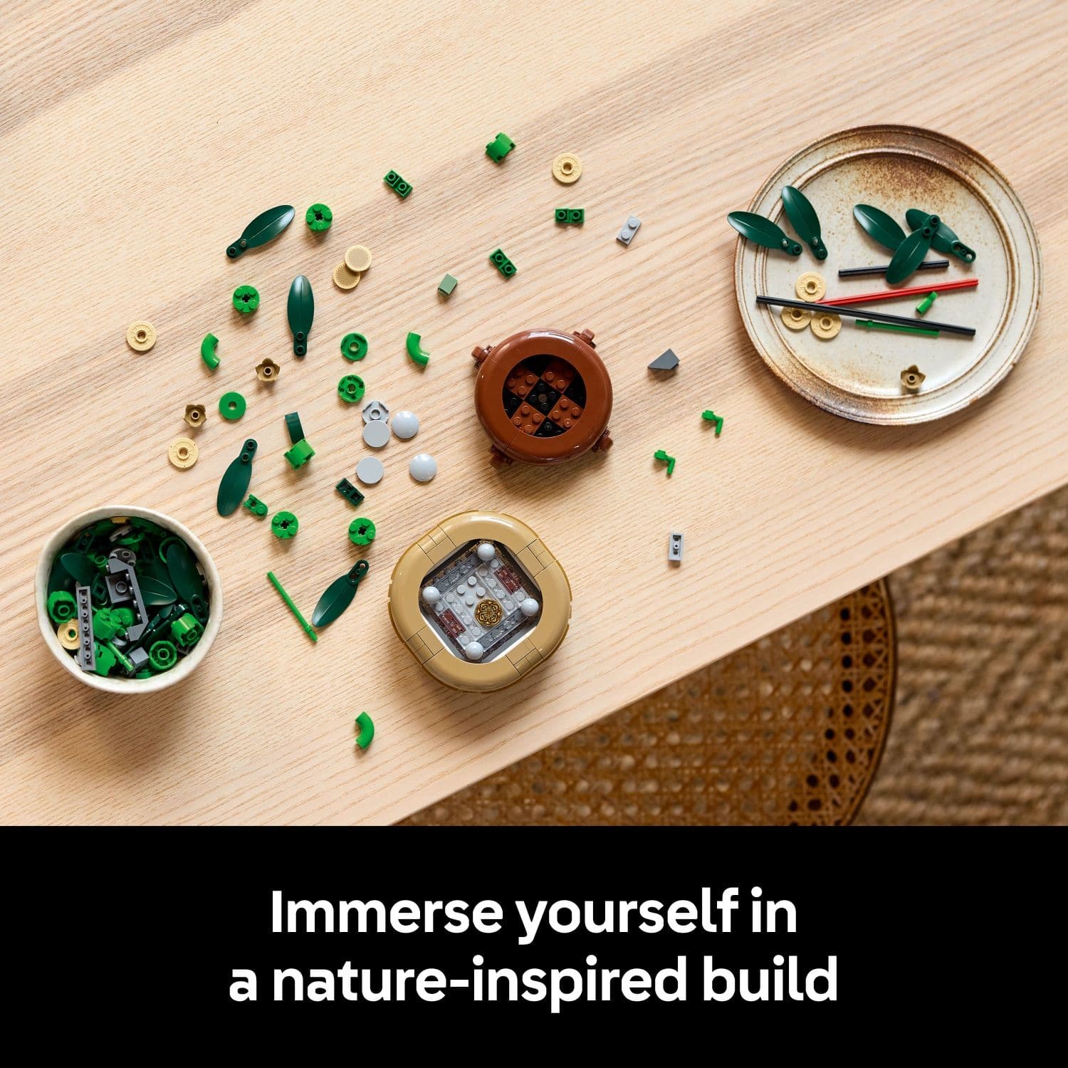 Immerse yourself in a nature-inspired build.