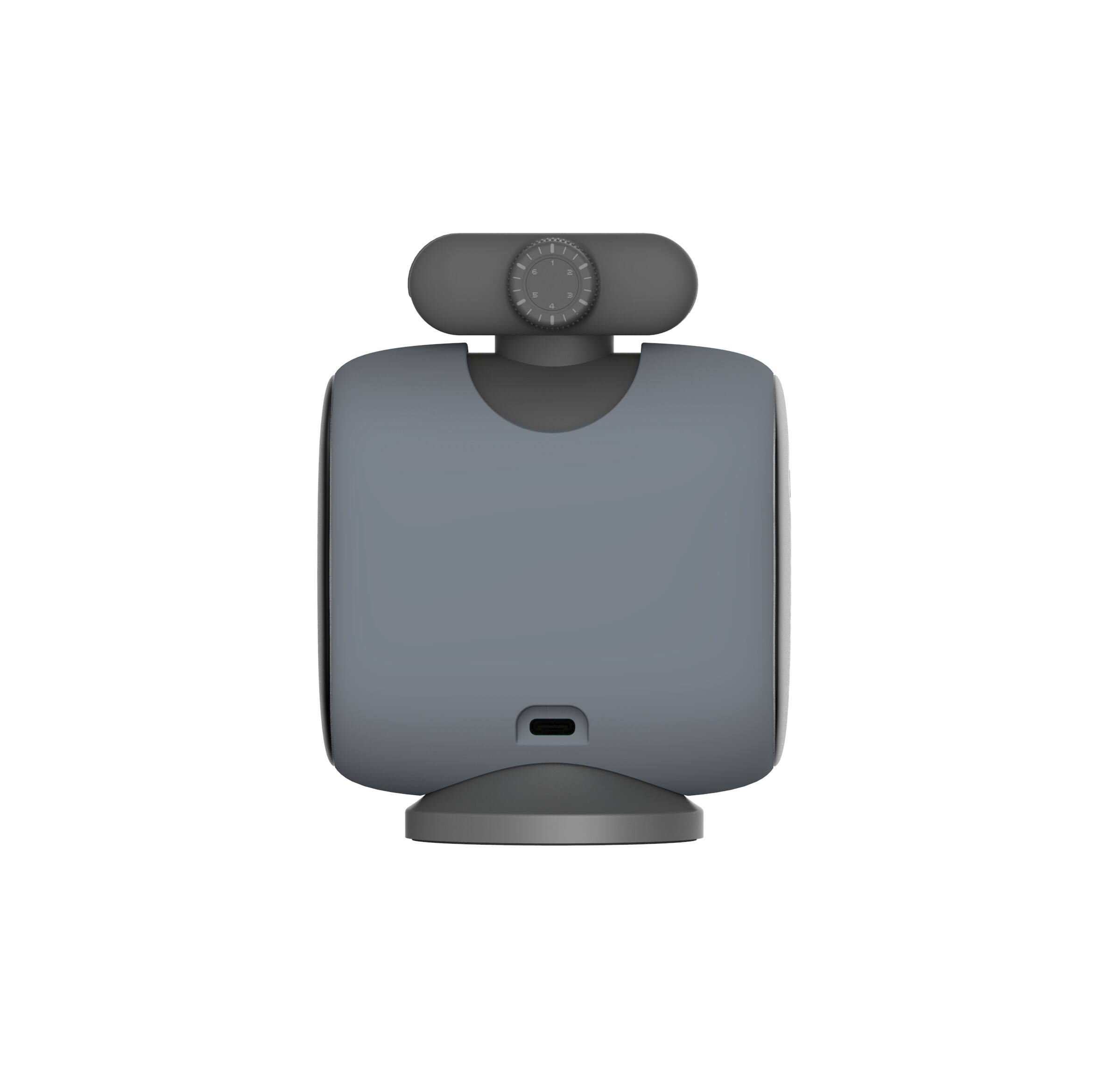 Left. XbotGo - Chameleon 4K 60FPS AI Sports Camera with Auto-Tracking for Team Sports, Live Streaming, Smartphone Compatible - Lava Graphite.