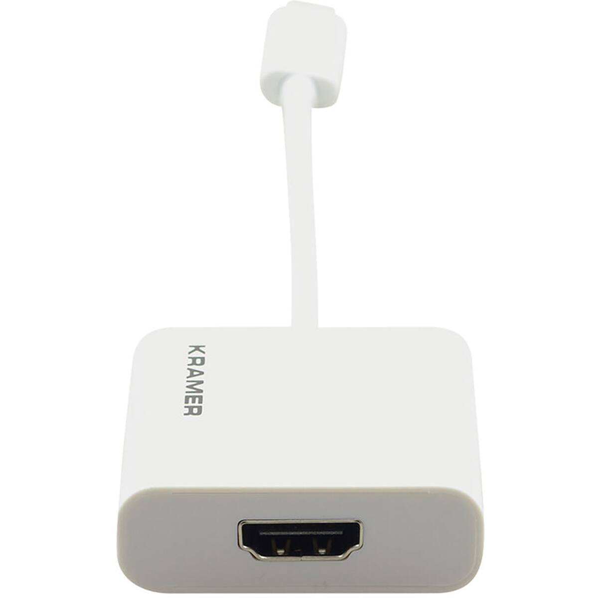 Front. Kramer - Kramer Electronics ADC-U31C/HF USB-C 3.1 (M) to HDMI (F) Adapter Cable,6.7".