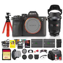 Sony - A7 V Mirrorless Camera Full Frame Hybrid System Body Advanced Bundle