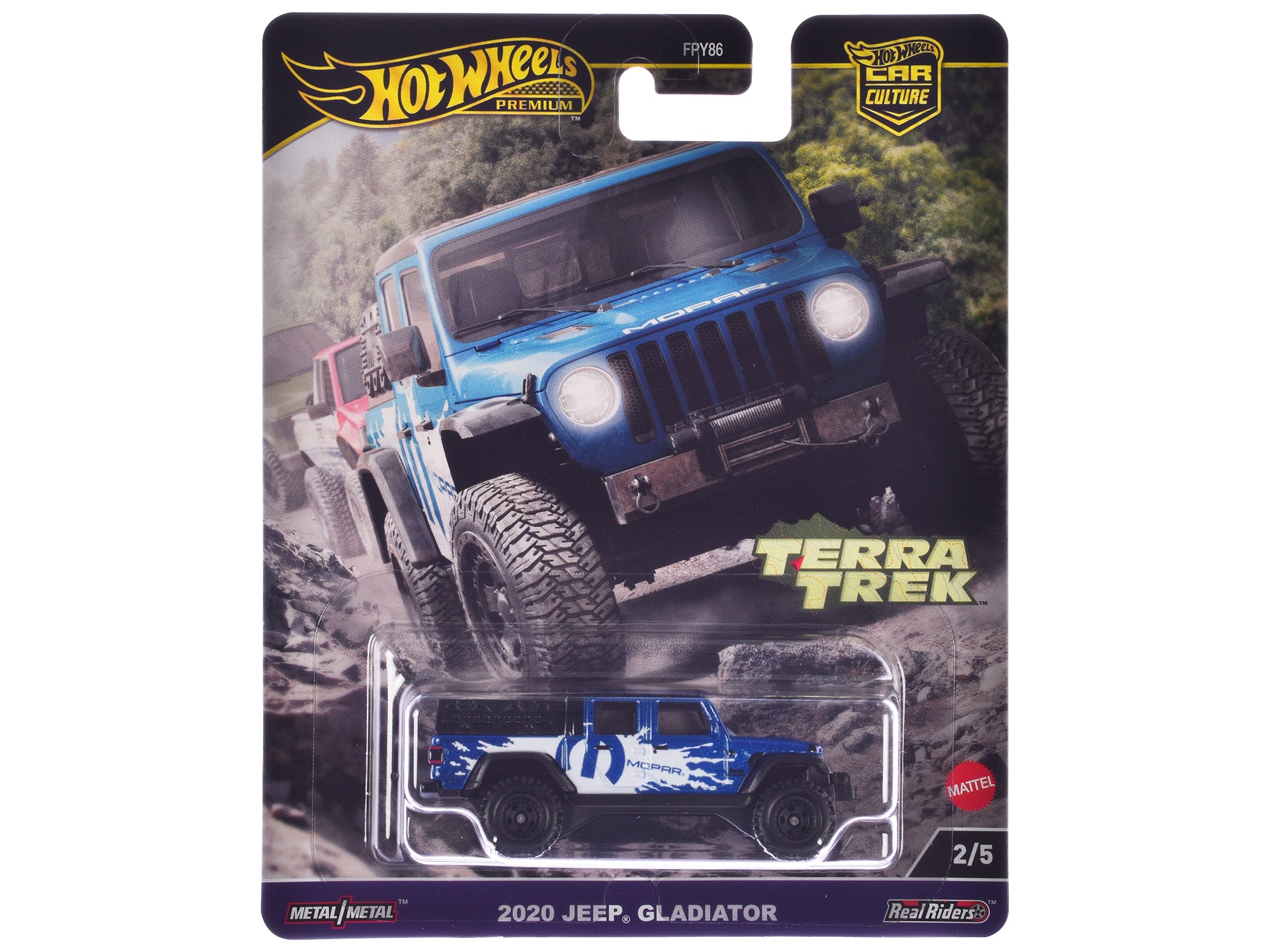 "2020 Jeep Gladiator Pickup Truck Blue Metallic ""MOPAR"" ""Terra Trek"" Series Diecast Model Car by Hot Wheels" price history on PriceWatchPro