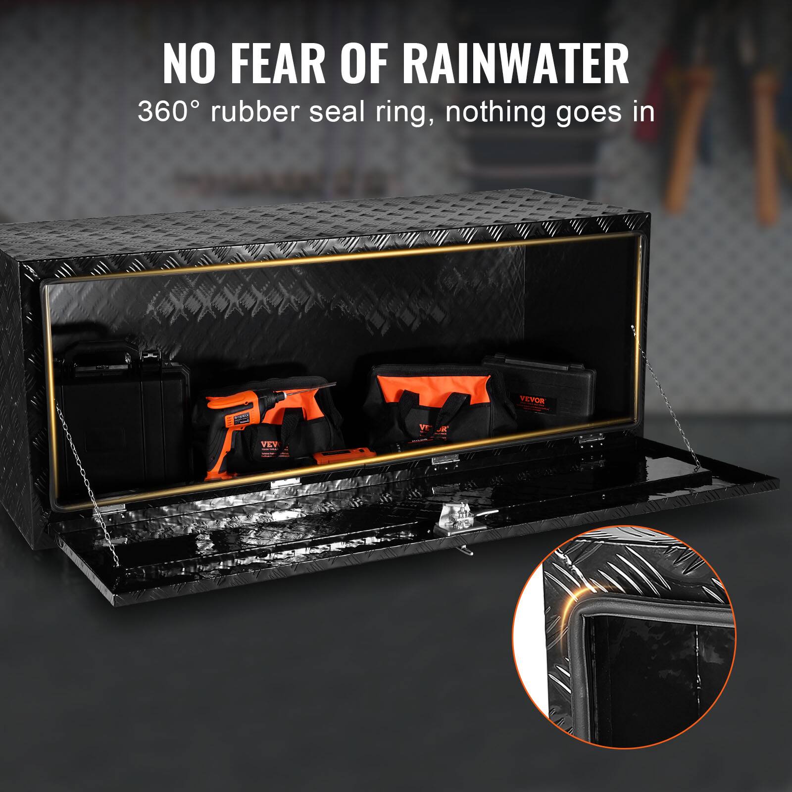 NO FEAR OF RAINWATER 360° rubber seal ring, nothing goes in. AA VEV V JR VEVOR