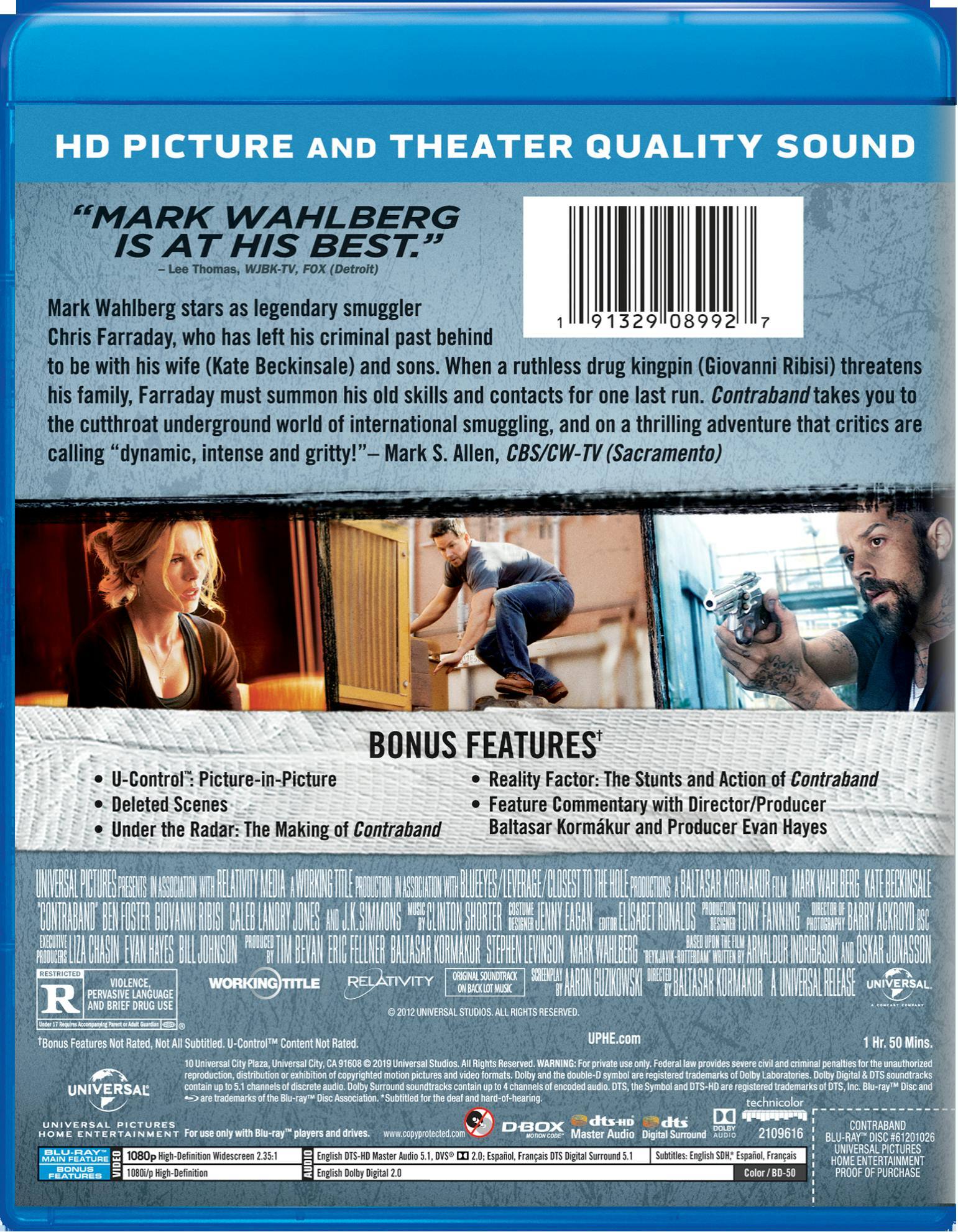 Angle. Contraband (Blu-ray New Box Art) [Blu-ray].