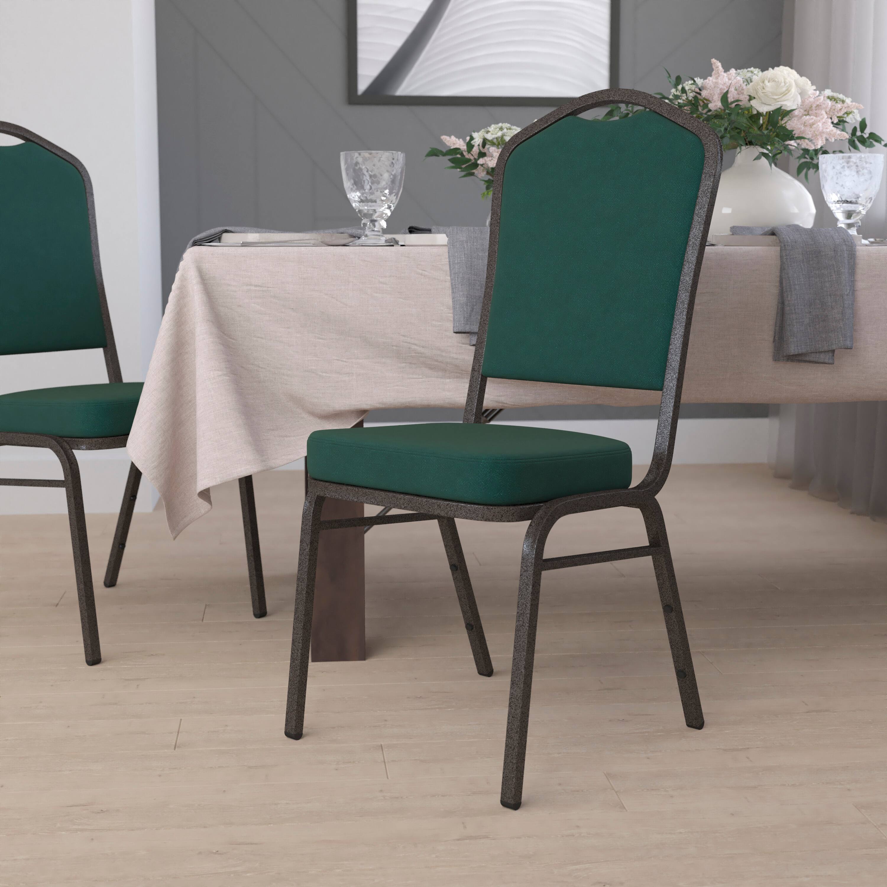 Flash Furniture HERCULES Series Crown Back Stacking Banquet Chair ...