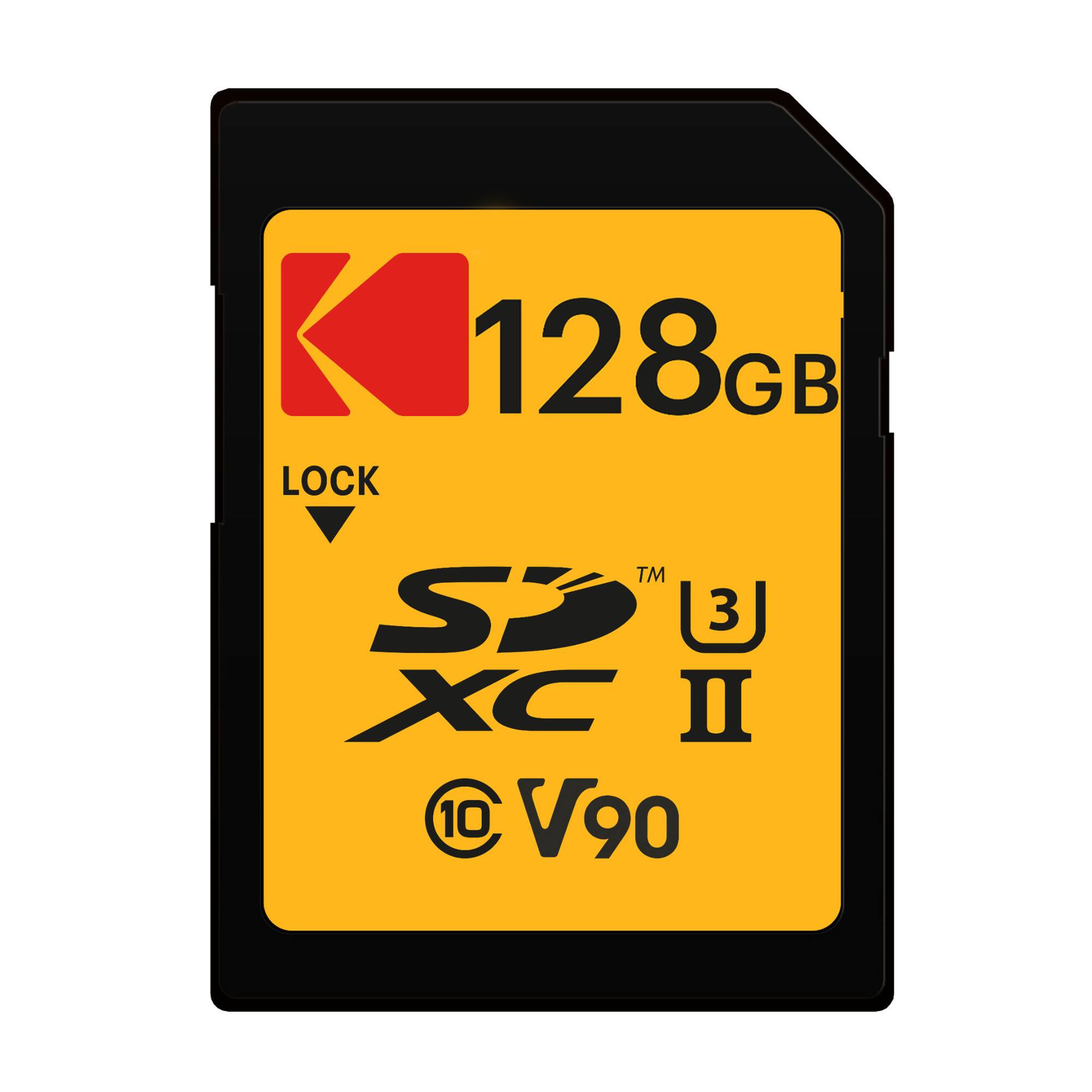 128GB  
LOCK  
SD™  
XC II  
10  
V90