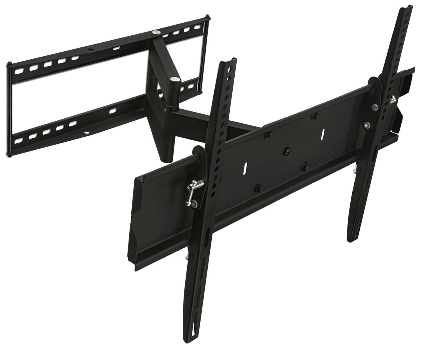 Alt View 6. Mount-It! - Swivel TV Wall Mount for 24” – 65” Screens — Tilt & Extend Articulating Arm, Black - Black.