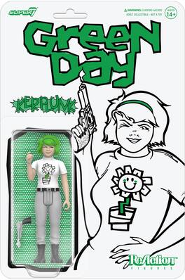Super7 - Green Day - Green Day - ReAction Figures - Kerplunk Girl - COLLECTIBLES - Multicolor