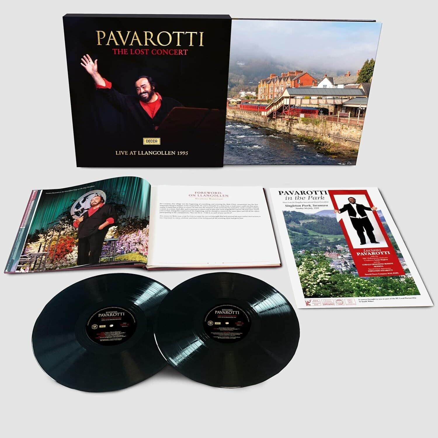 Luciano Pavarotti - Lost Concert: Live at Llangollen 1995 - VINYL LP
