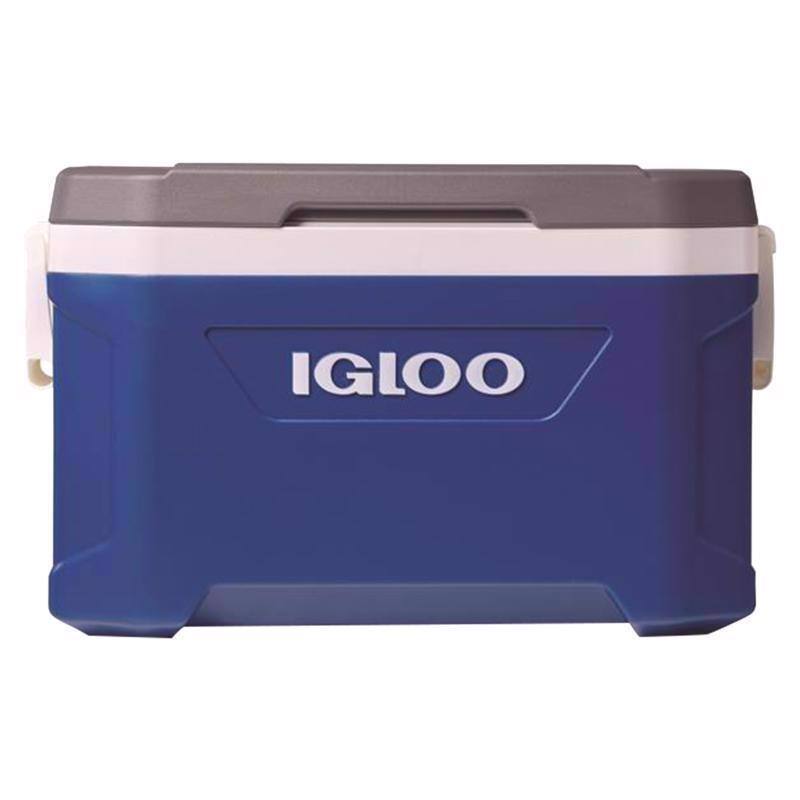 Angle. Igloo - IGLOO Latitude 52 Qt Cooler, Blue - Blue.