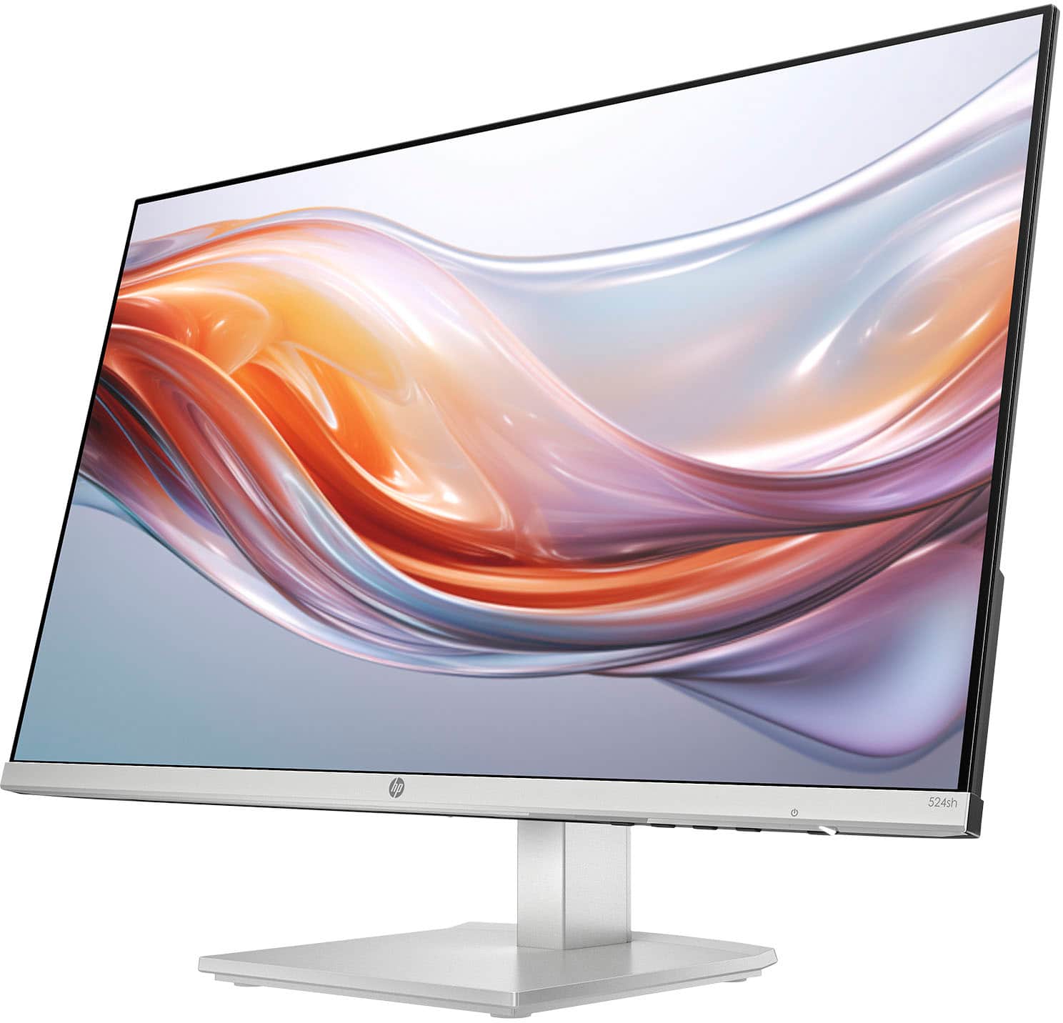 Alt View 13. HP - 23.8" IPS LED FHD 100Hz Monitor with Adjustable Height (HDMI, VGA) - Silver & Black.