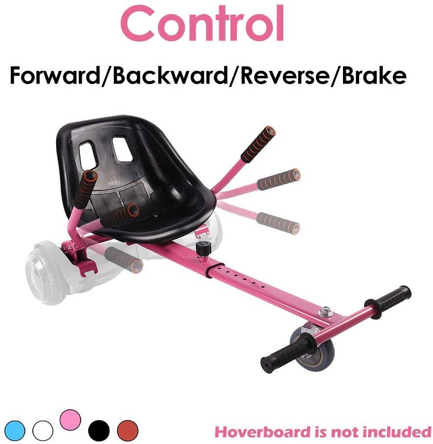 Control  
Forward/Backward/Reverse/Brake  

Hoverboard is not included