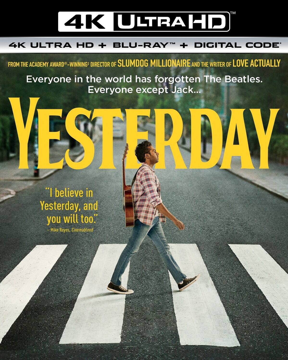 Yesterday   - 4K Blu-Ray [Standard] [4K Ultra HD Blu-ray]