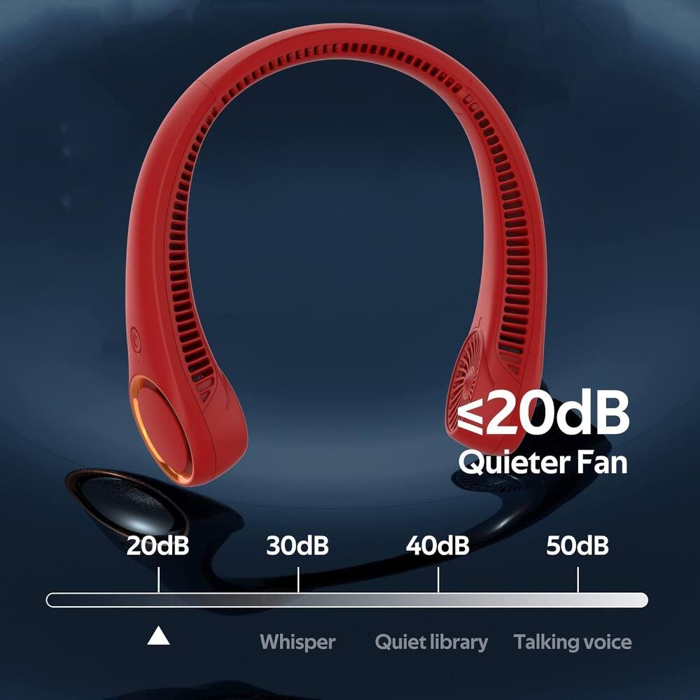 ≤20dB Quieter Fan  
20dB 30dB 40dB 50dB  
Whisper Quiet library Talking voice