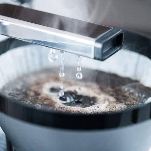 Left. Moccamaster - Moccamaster KBGT 10-Cup Thermal Coffee Brewer - Off-White - Off-White.