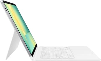 Samsung Galaxy Tab S10 FE+ Book Cover Keyboard AI Key White - Best Buy Samsung Galaxy Tab S10 FE+ Book Cover Keyboard AI Key White - Best Buy