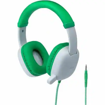 Front. Avid - AVID WonderEars AP-400 Headset - Stereo - Mini-phone (3.5mm) - Wired - 32 Ohm - 20 Hz to 20 kHz - Over-the-head, On-ear - Dual Color.