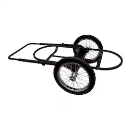 Muddy - Mule Game Cart with 16 Inch Wheels and 300 Lbs. Capacity - Black/Black