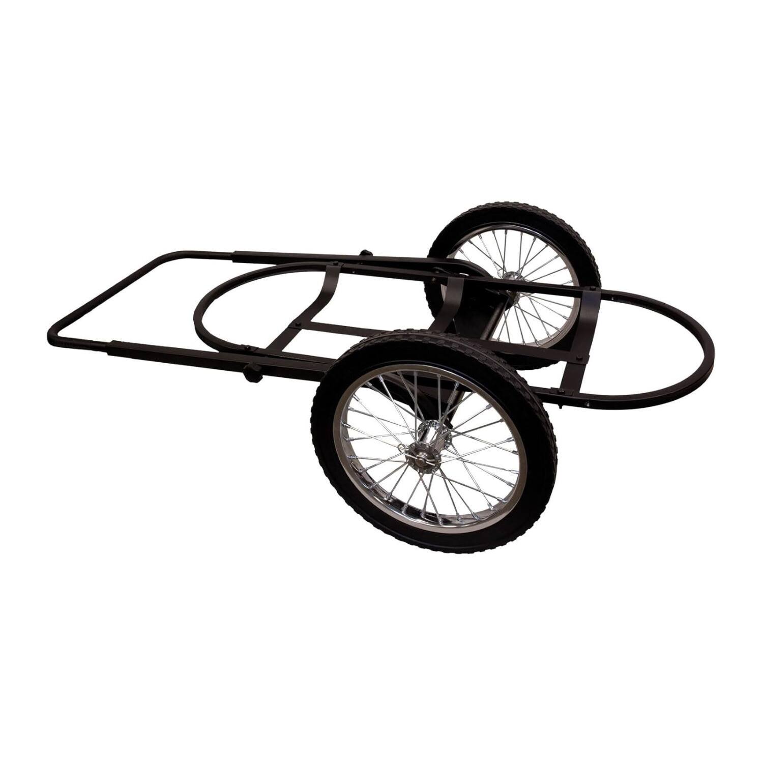 Front. Muddy - Muddy Mule Game Cart with 16 Inch Wheels and 300 Lbs. Capacity - Black/Black.