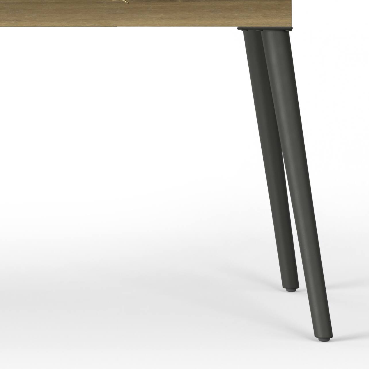 Alt View 9. Simpli Home - Beachside SOLID ACACIA WOOD 87 inch Wide Rectangle Contemporary Outdoor Extendable Dining Table - Light Teak.