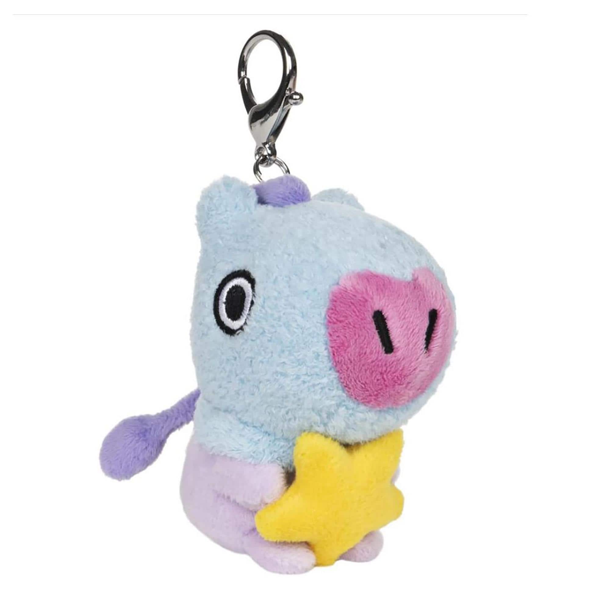 Gund - Line Friends BT21 3 Inch Bumble Buddy Plush Clip | Mang - Blue price history on PriceWatchPro