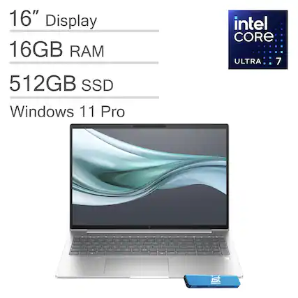 16" Display
16GB RAM
512GB SSD
Windows 11 Pro
Intel Core Ultra 7