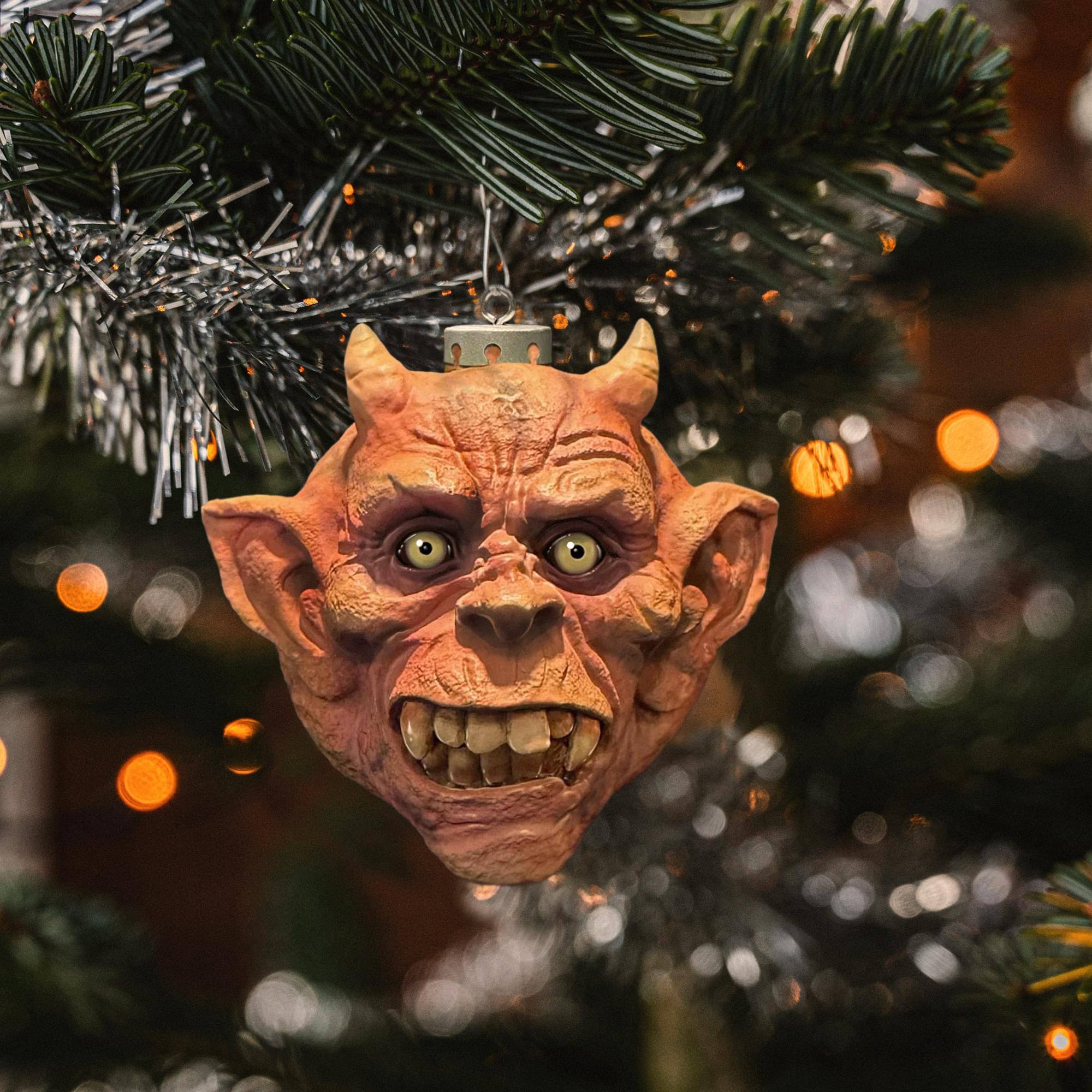 Alt View 2. Gorenaments - Len Simon's Gorenaments 3.5 Inch Horror Ornament Series 1 | Bill - White.