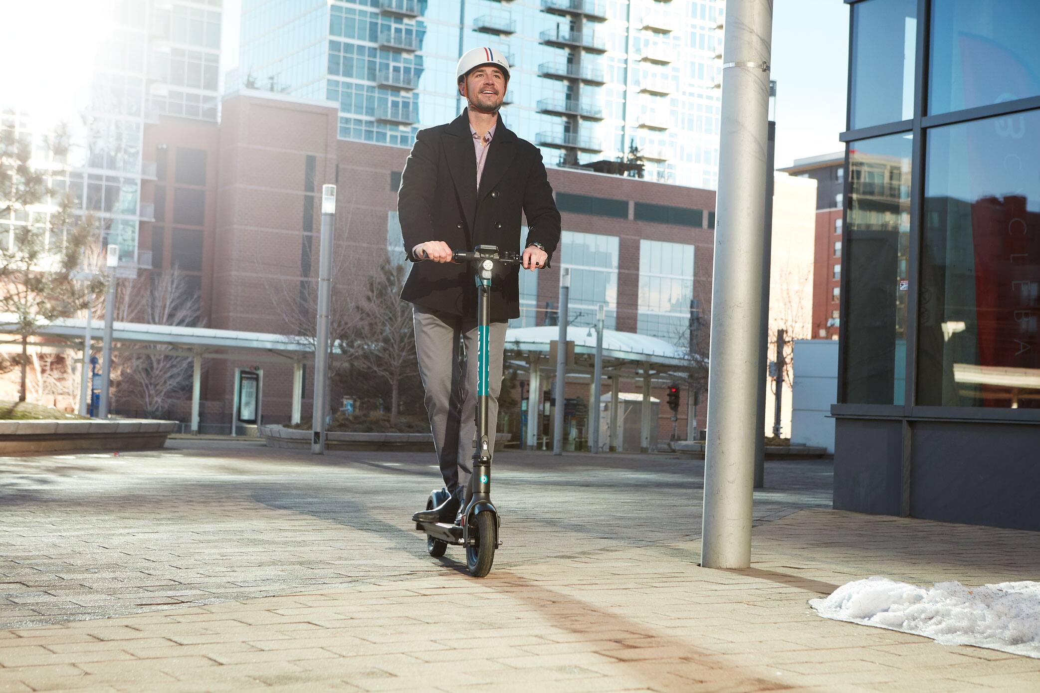 Alt View 11. GoTrax - GMax Commuting Electric Scooter w/42mi Max Operating Range & 20 Max Speed - Black.