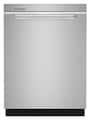 Whirlpool - 24 inch Top Control Built-In Stainless Steel Tub Dishwasher with 3rd Rack, AI Intelligent Wash, 47 dBA - Stainless Steel