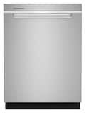 Whirlpool - 24 inch Top Control Built-In Stainless Steel Tub Dishwasher with 3rd Rack, AI Intelligent Wash, 47 dBA - Stainless Steel