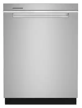 Whirlpool - 24 inch Top Control Built-In Stainless Steel Tub Dishwasher with 3rd Rack, AI Intelligent Wash, 47 dBA - Stainless Steel
