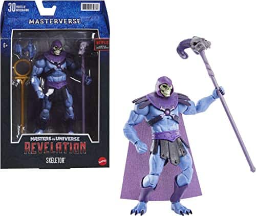 Photos - Action Figures / Transformers Masters of the Universe - Masterverse Revelation Skeletor Action Figure - Blue 