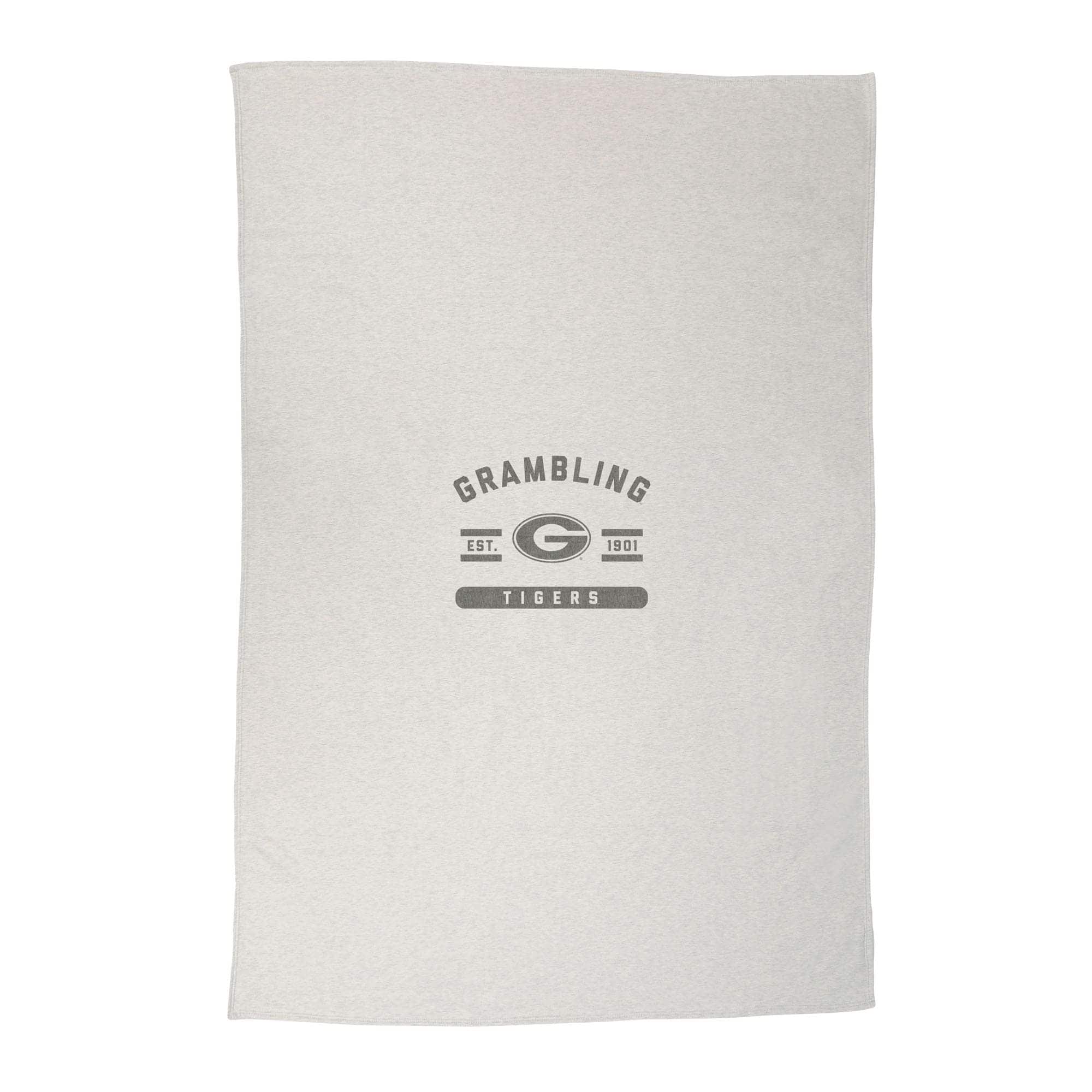 Logo Brands - Grambling Tigers 54'' x 84'' Sweatshirt Blanket - Multicolor