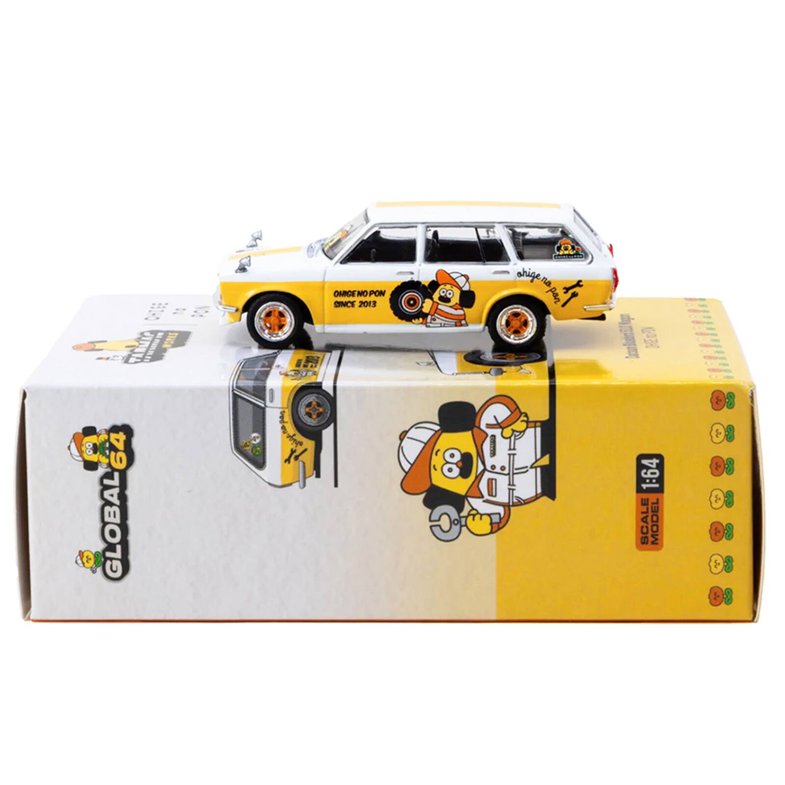 GLOBAL  
OHIGE  
PON  
OHIGE NO PON SINCE 2013  
ohige na pan  
1:64 SCALE MODEL