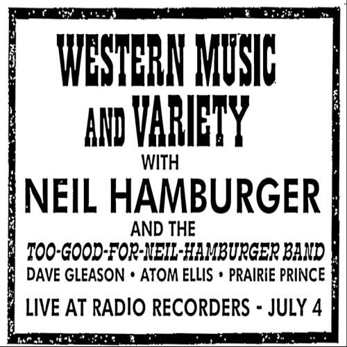 Front. Neil Hamburger - Western Music and Variety With Neil Hamburger   - DVD.
