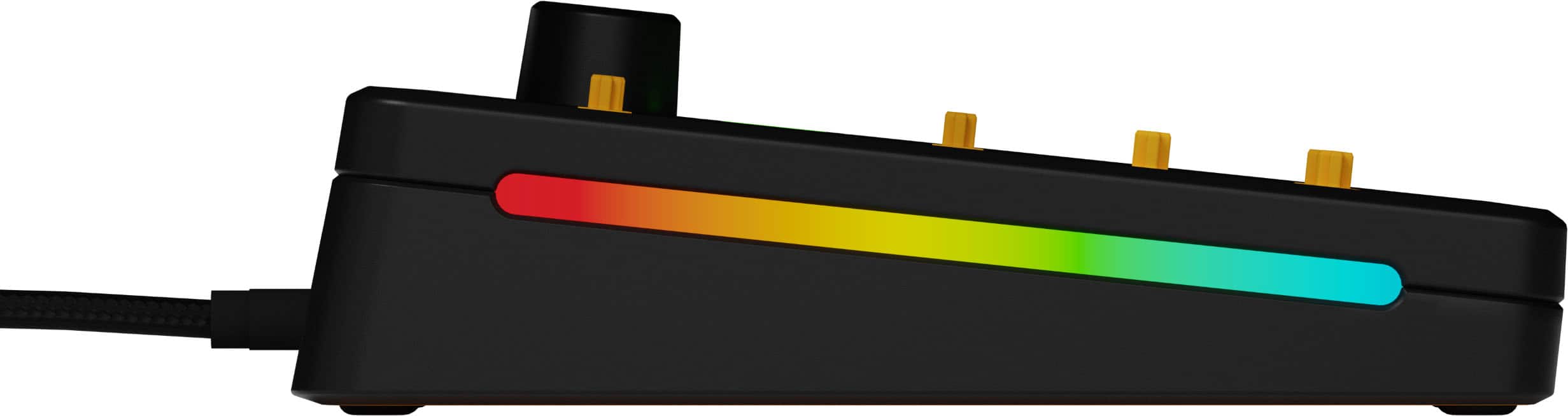 Alt View 11. Glorious - GMMK 3 65% Barebones Wired Mechanical Gaming Keyboard with Modular Gasket System - Black.