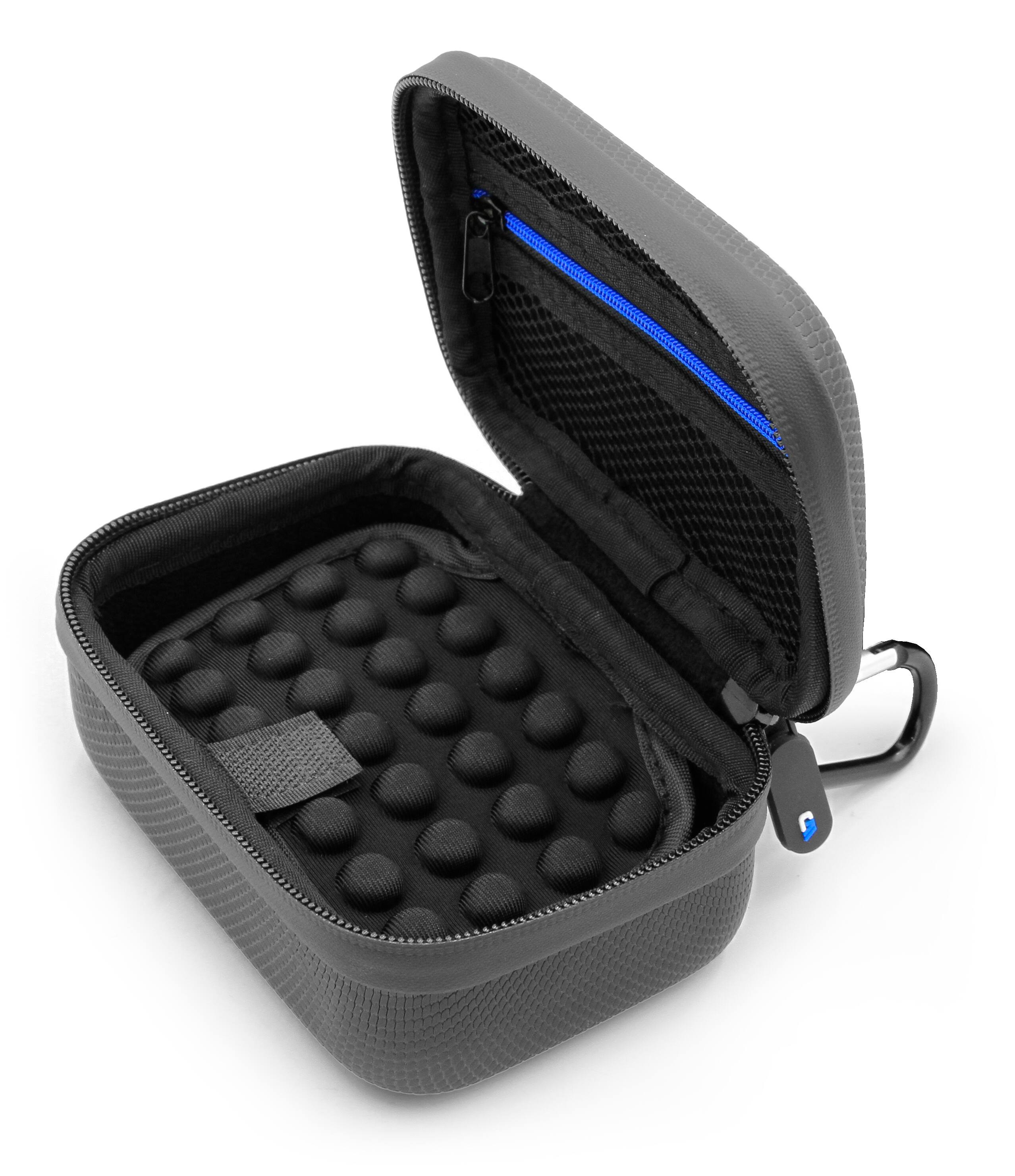 Alt View 3. CASEMATIX - EVA Travel Case for Garmin Edge 1050 Bike Computer & Other GPS Handheld Units Up to 4.75" x 3" x 1.5".