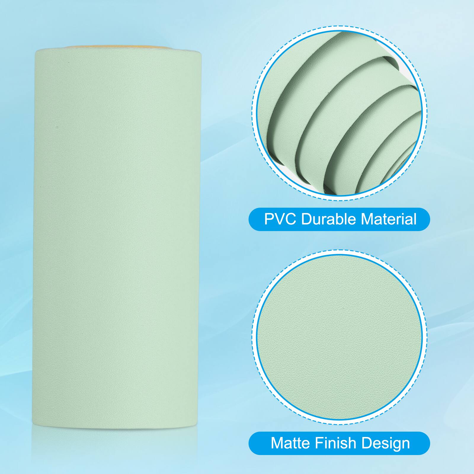PVC Durable Material  
Matte Finish Design