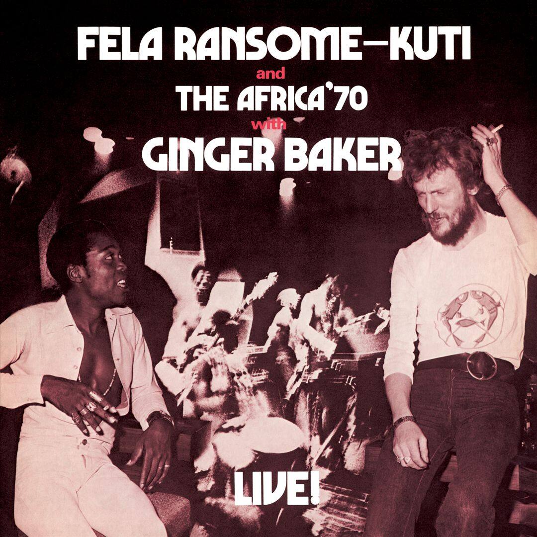Fela with Ginger Baker Live! [LP] [VINYL] price history on PriceWatchPro