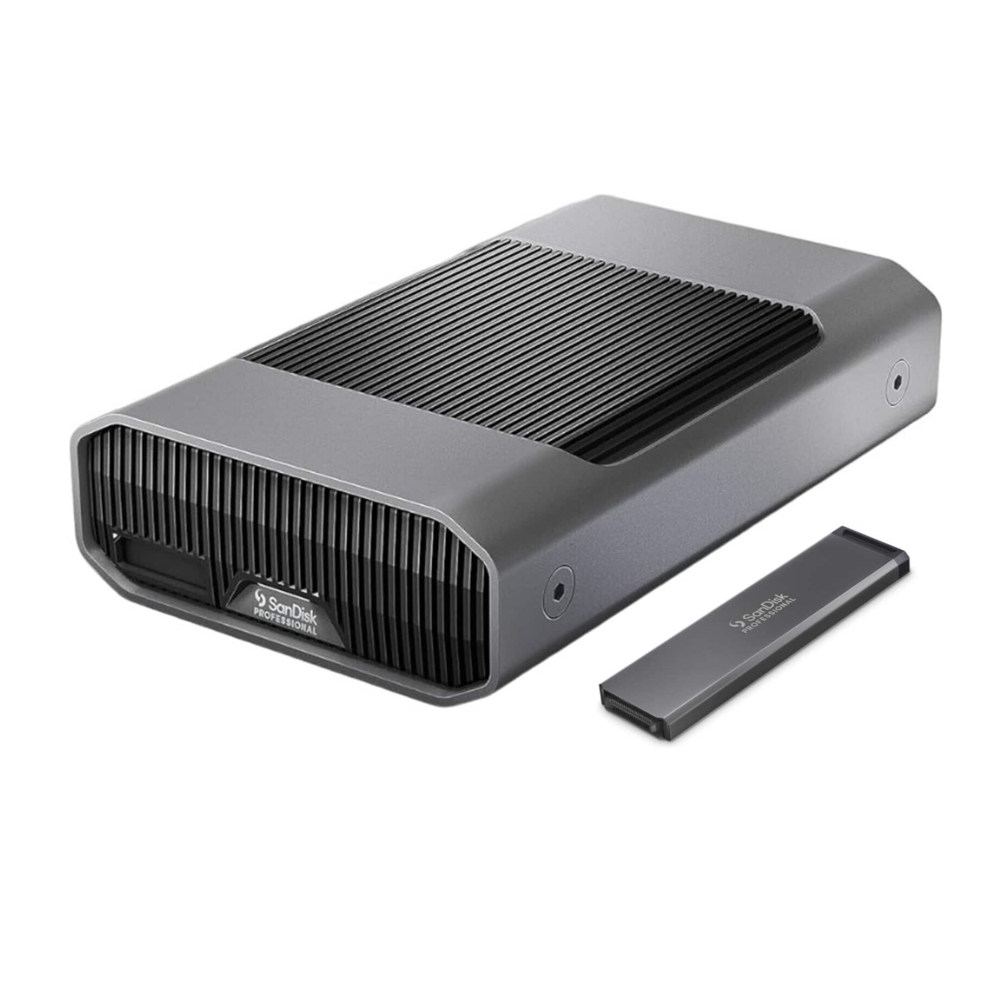 SanDisk Professional - 6TB G-DRIVE PROJECT External Hard Drive with SSD Mag 2TB