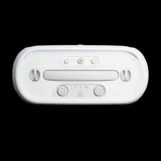 Alt View 1. JBL - JBL PartyBox On-The-Go 2 Plus Portable Party Speaker with Digital Microphone (Black) - White.