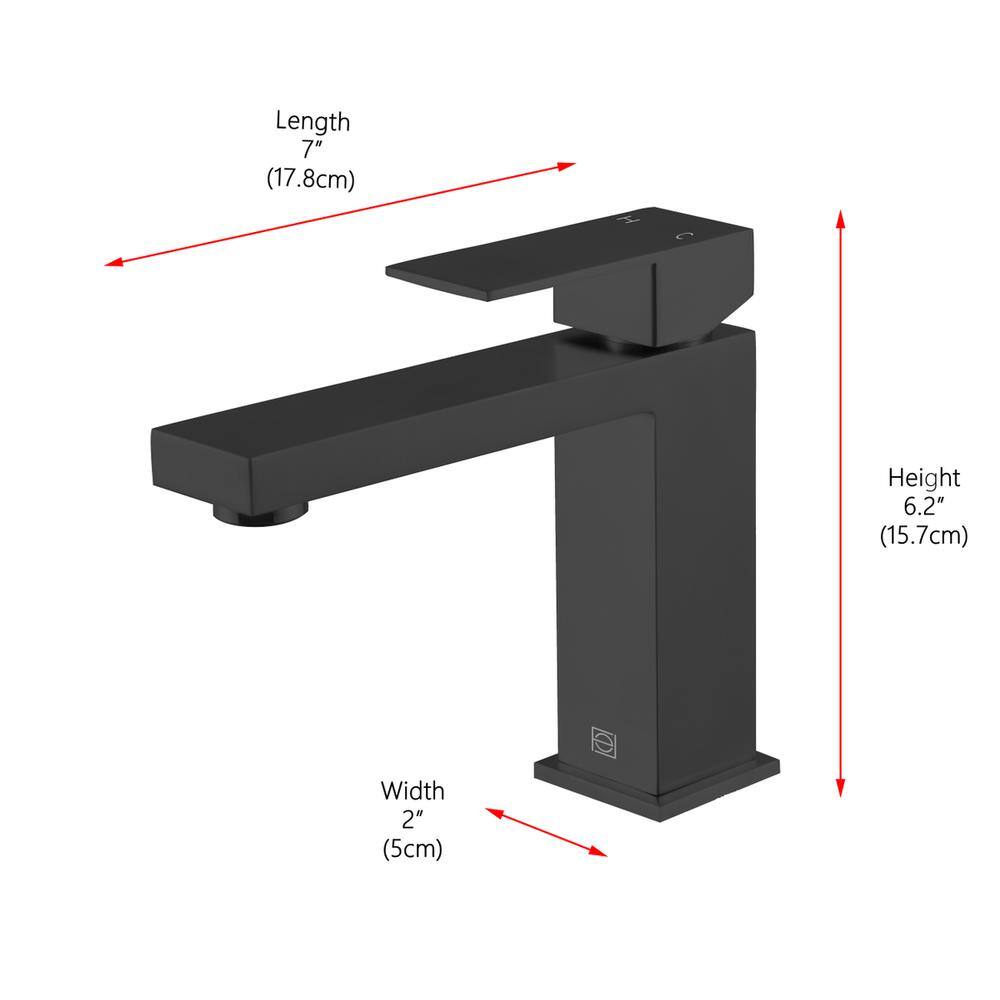 Length 7" (17.8cm)  
Height 6.2" (15.7cm)  
Width 2" (5cm)