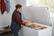 Left. Amana - 16 Cu. Ft. Chest Freezer with Basket - White.