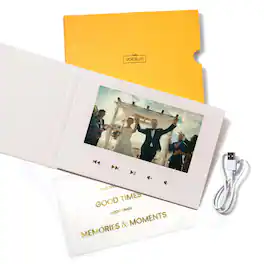 VoiceGift - Video Book Kit with 7" HD IPS Screen and 8GB Storage - White