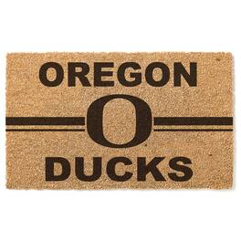 Jardine - Oregon Ducks 18" x 30" Team Logo Doormat - Brown