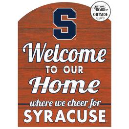 Jardine - Syracuse 16'' x 22'' Marquee Sign - Orange
