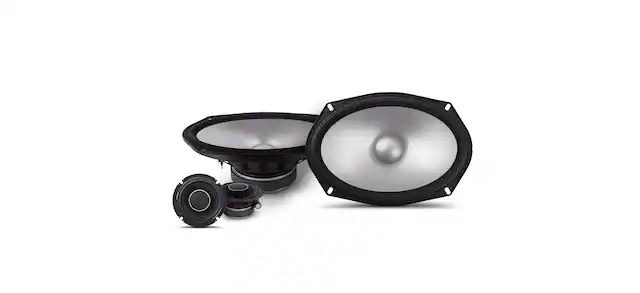 Front. Alpine - S-Series 6 x 9" Hi-Resolution Component Car Speakers with Glass Fiber Reinforced Cone (Pair) - Black.
