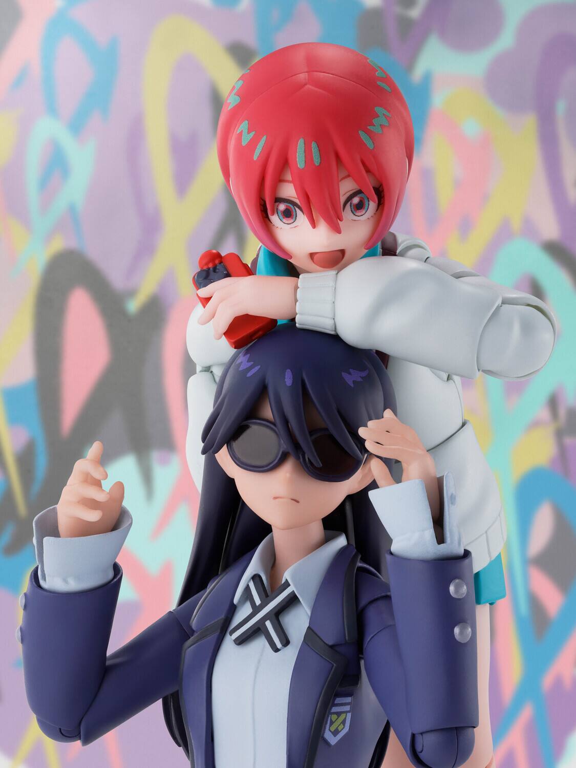 Alt View 4. PopMarket - Tamashii Nations - Mobile Suit Gundam GQuuuuuuX - S.H.Figuarts - Nyaan Action Figure   - COLLECTIBLES - Multicolor.